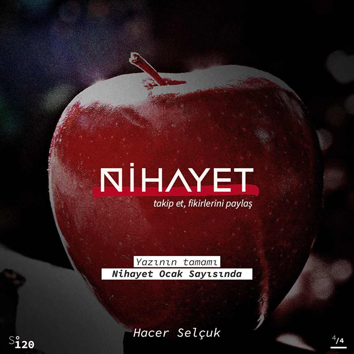 Yazının tamamı Nihayet Dergi Ocak sayısında