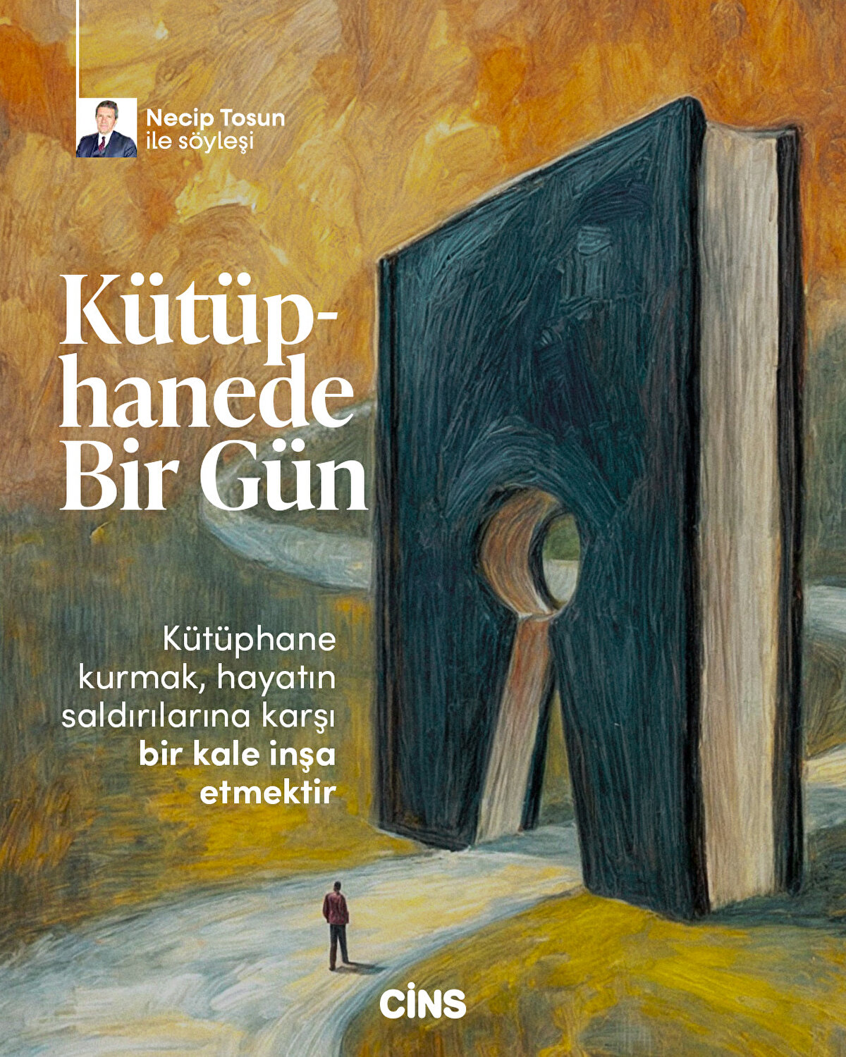 Kütüphanede Bir Gün
Kütüphane kurmak, hayatın saldırılarına karşı bir kale inşa etmektir