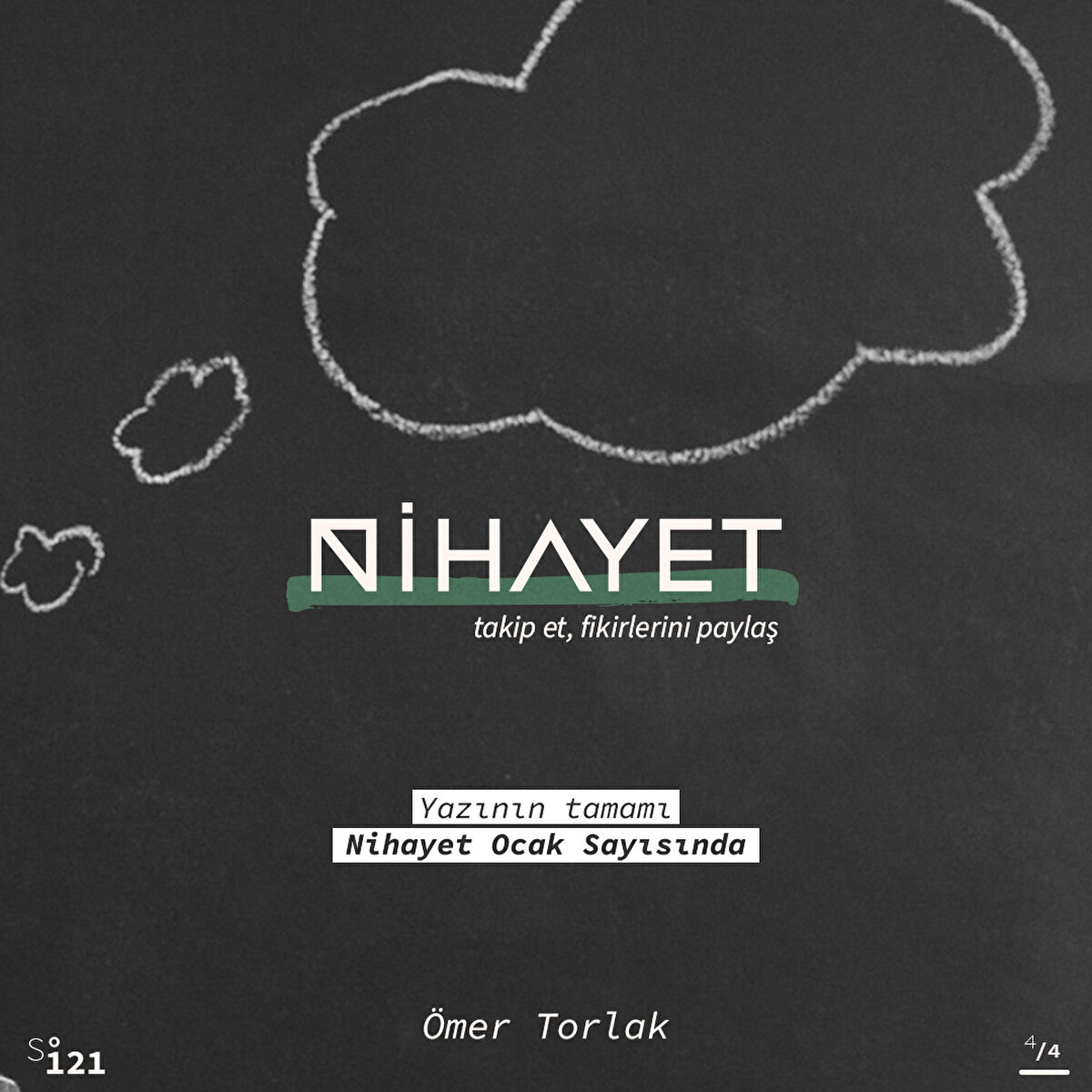 Yazının tamamı Nihayet Dergi Ocak sayısında