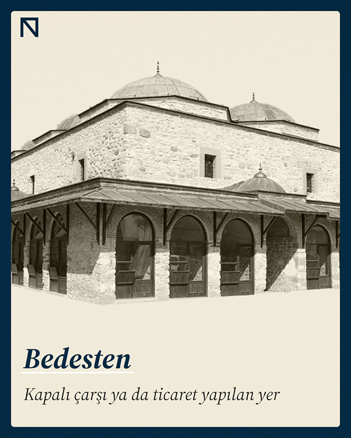Kapalı çarşı ya da ticaret yapılan yer