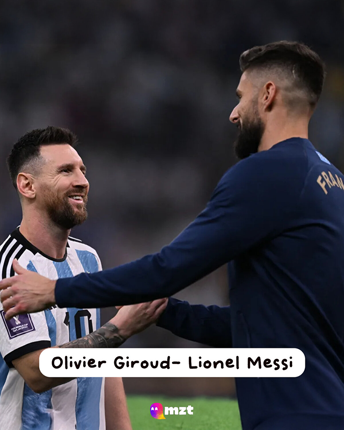 Oliver Giroud- Lionel Messi