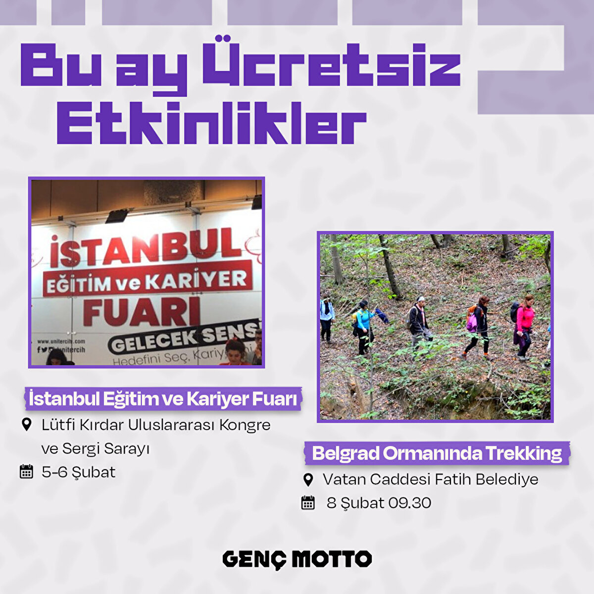 İstanbul Eğitim ve Kariyer Fuarı - Belgrad Ormanında Trekking