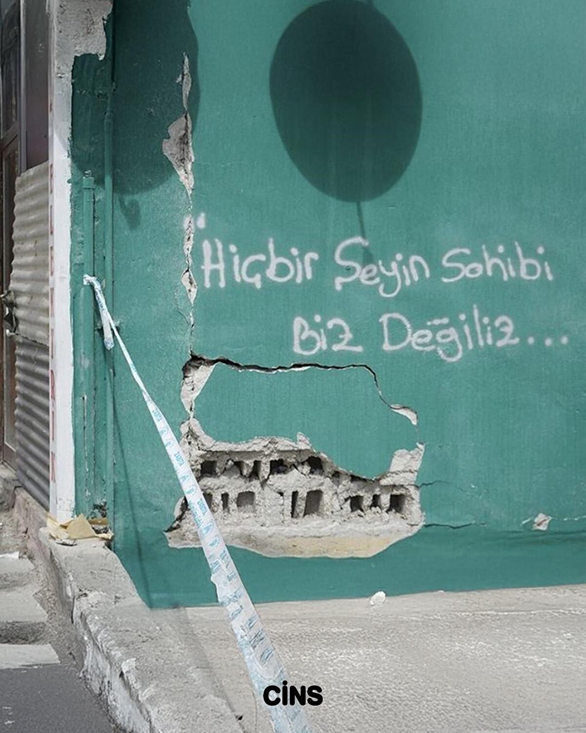 Hiçbir şeyin sahibi biz değiliz