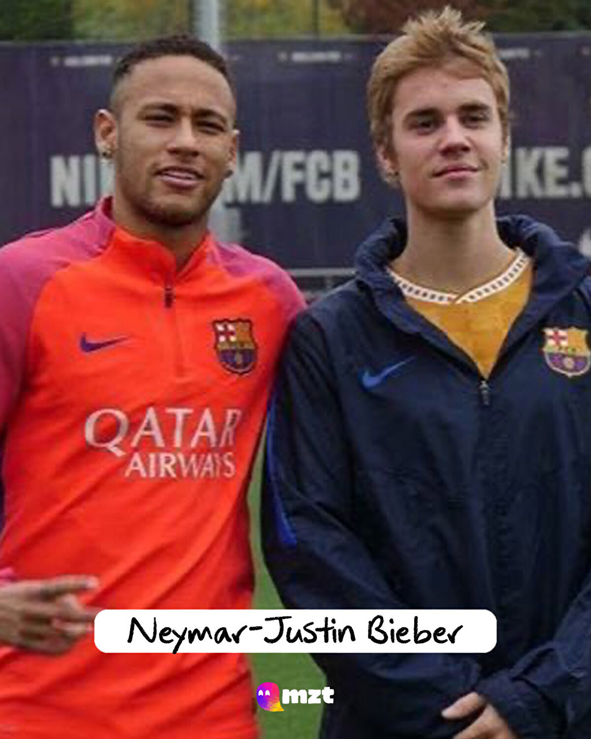Neymar-Justin Bieber