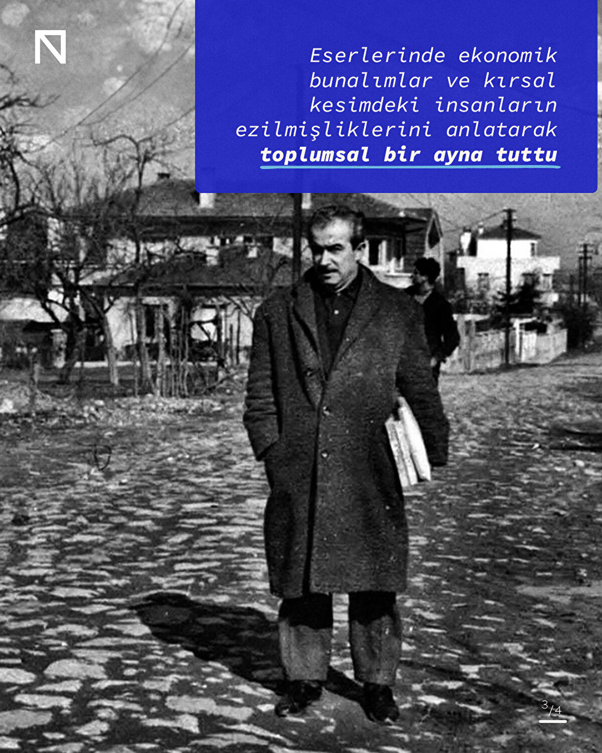Eserlerinde ekonomik bunalımlar ve kırsal kesimdeki insanların ezilmişliklerini anlatarak toplumsal bir ayna tuttu