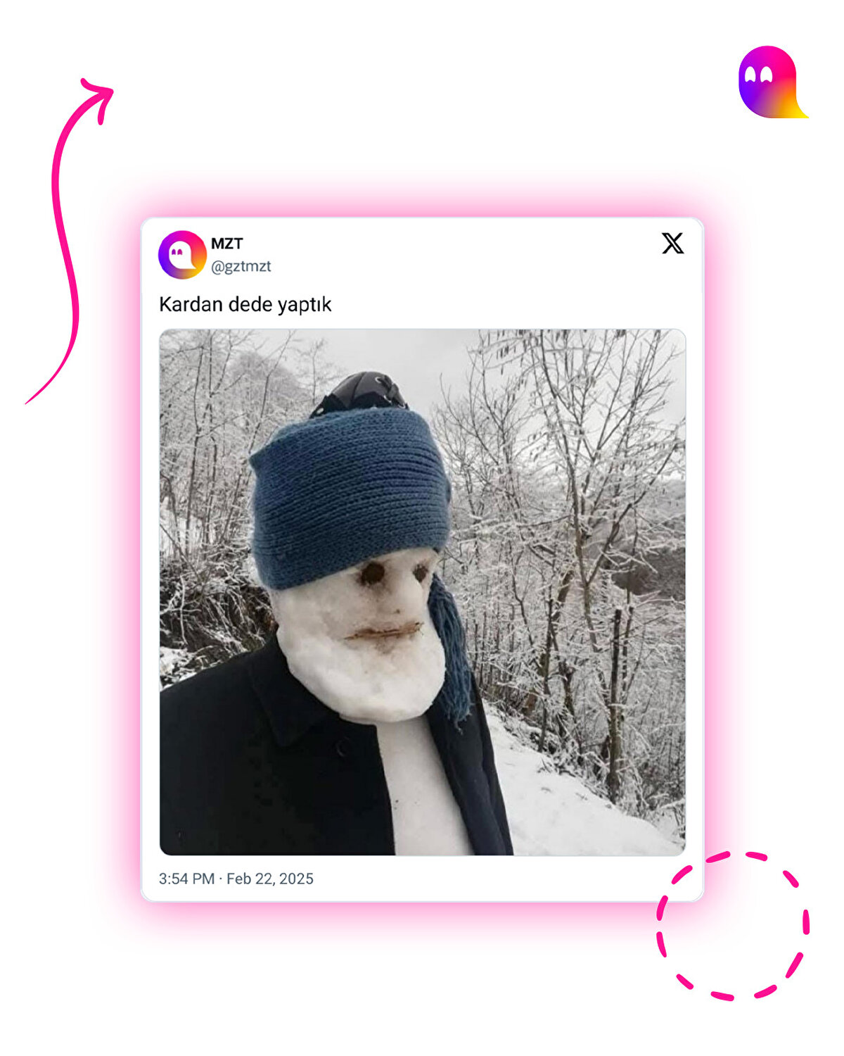 Biz kardan adam ülkesiyiz