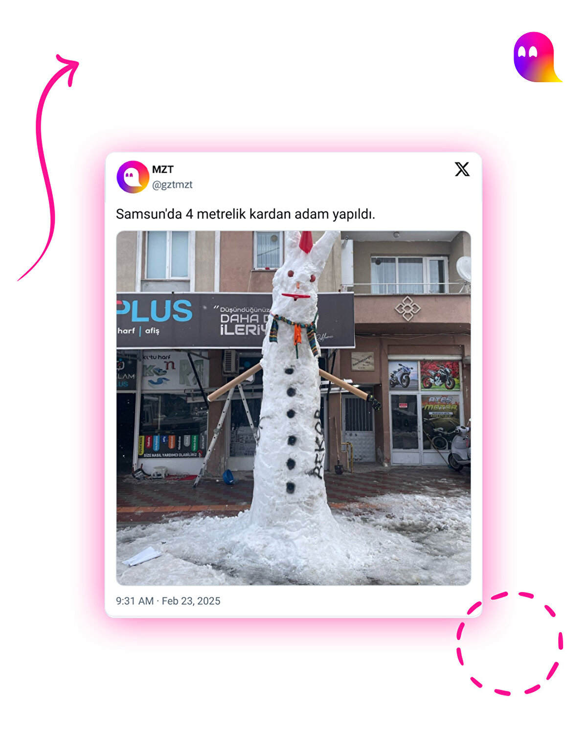 Biz kardan adam ülkesiyiz