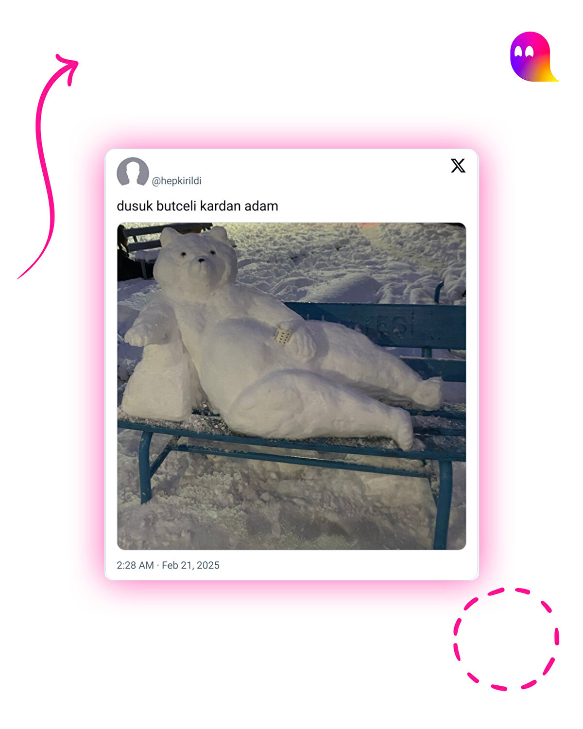 Biz kardan adam ülkesiyiz