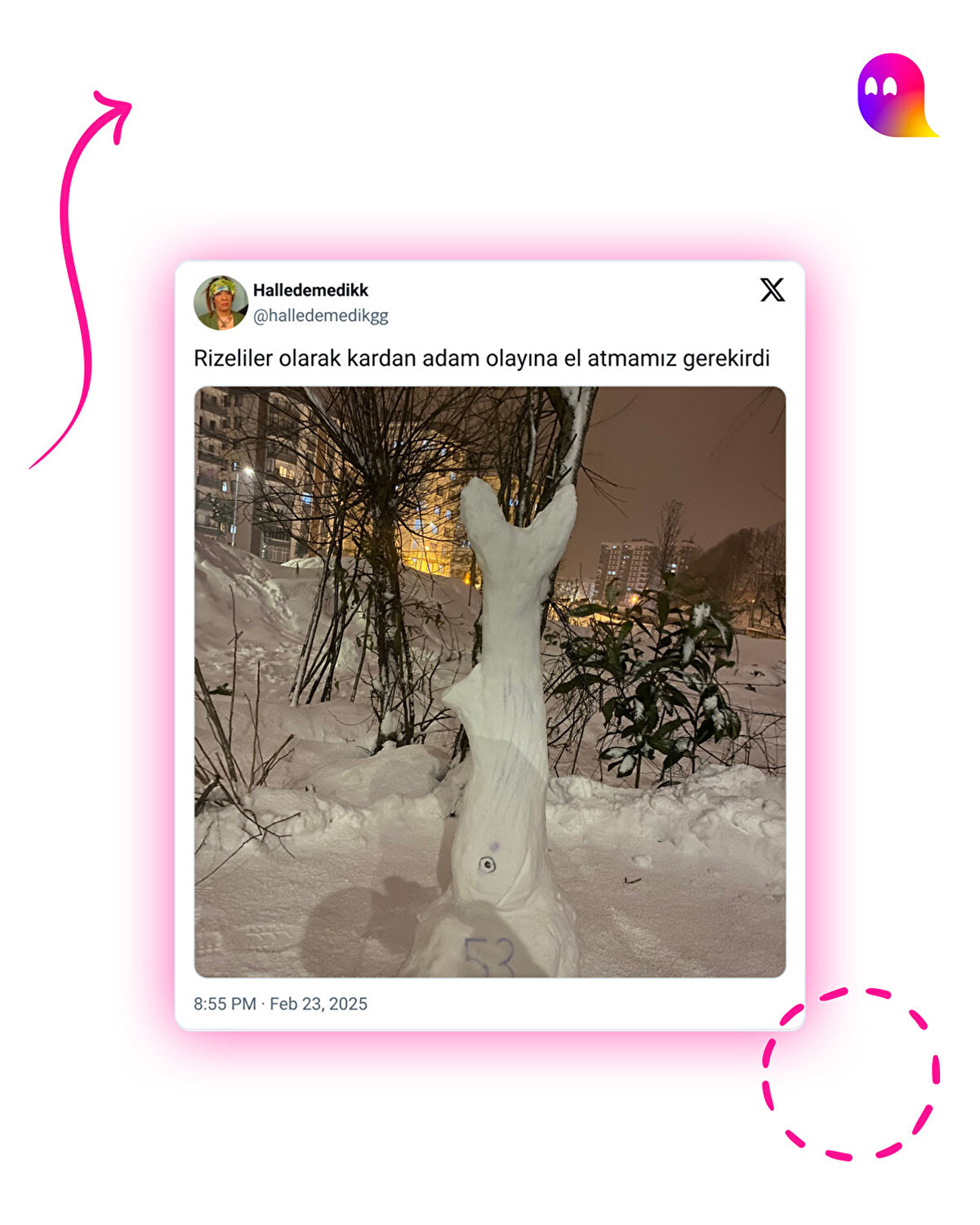 Biz kardan adam ülkesiyiz