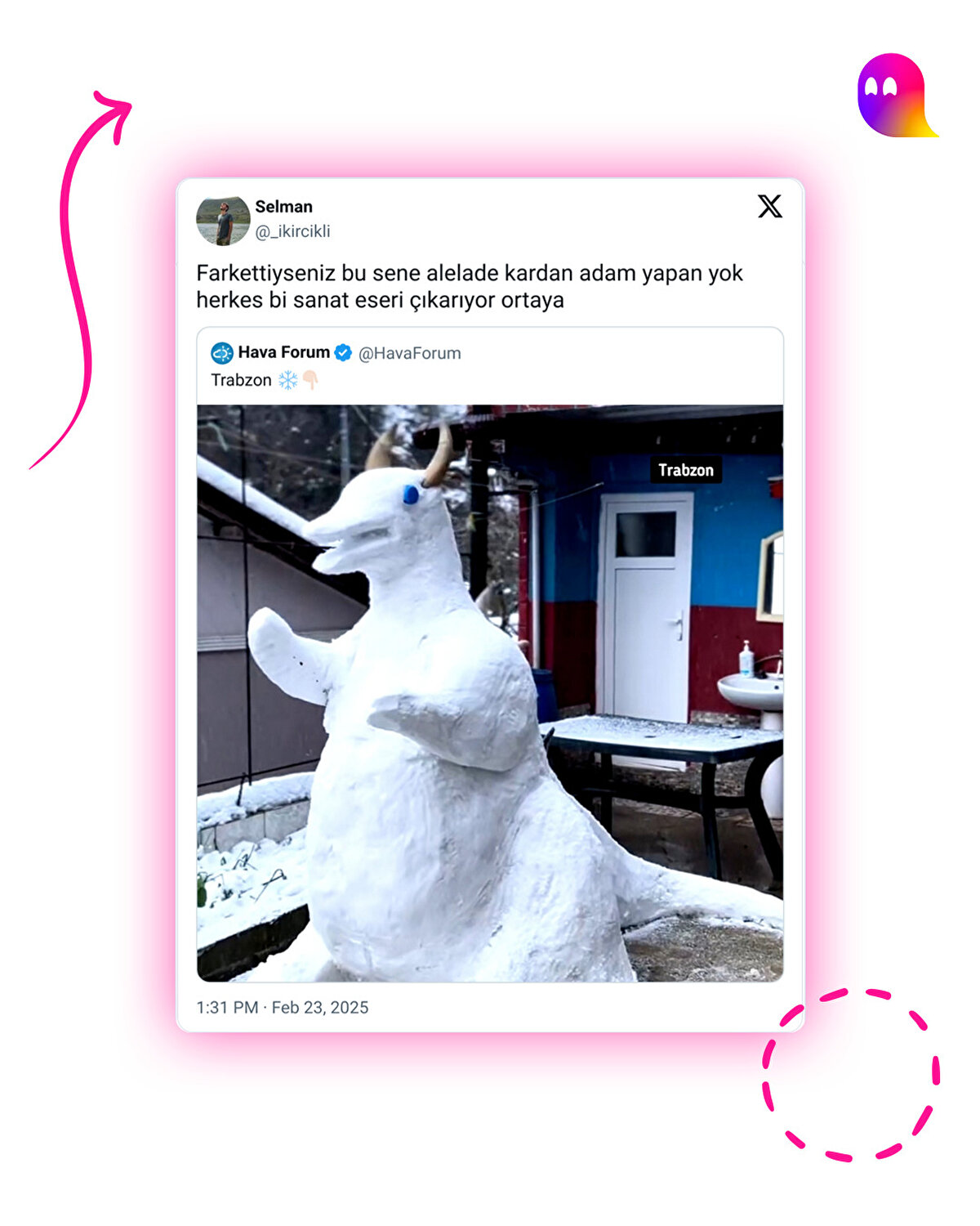 Biz kardan adam ülkesiyiz