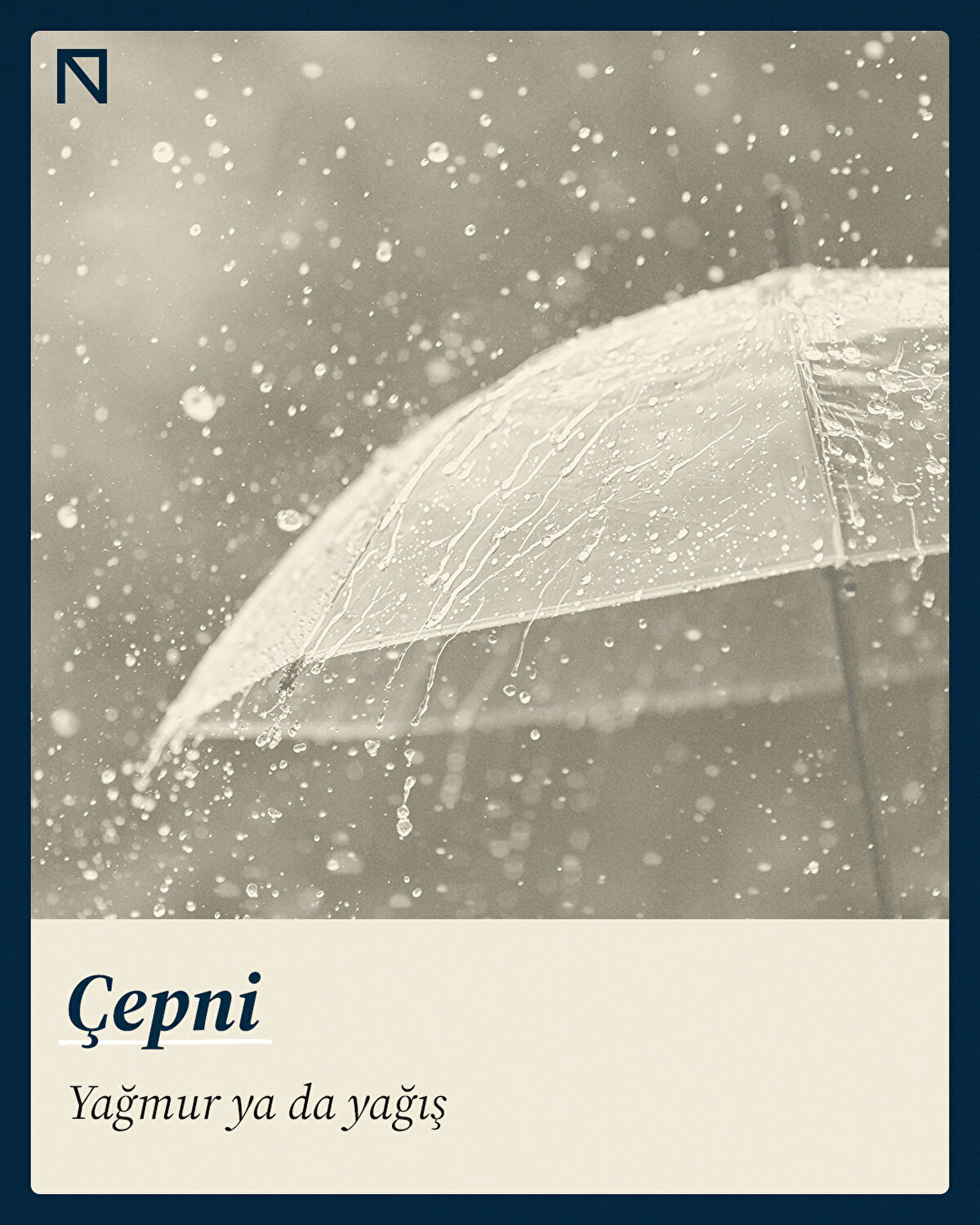 Yağmur ya da yağış 