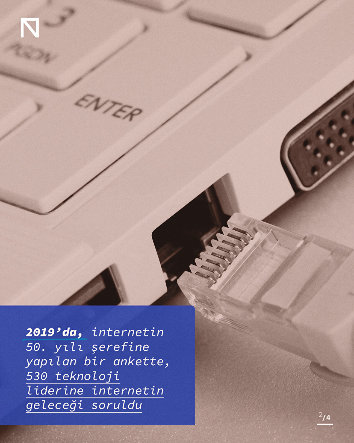 2019’da, internetin 50. yılı şerefine yapılan bir ankette, 530 teknoloji liderine internetin geleceği soruldu