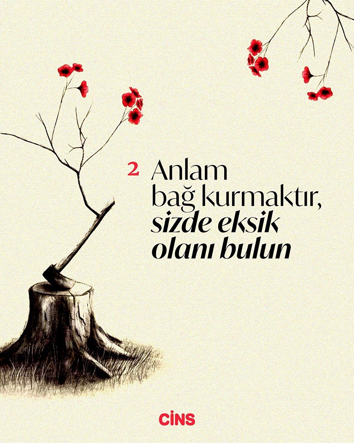 2 Anlam bağ kurmaktır, sizde eksik olanı bulun