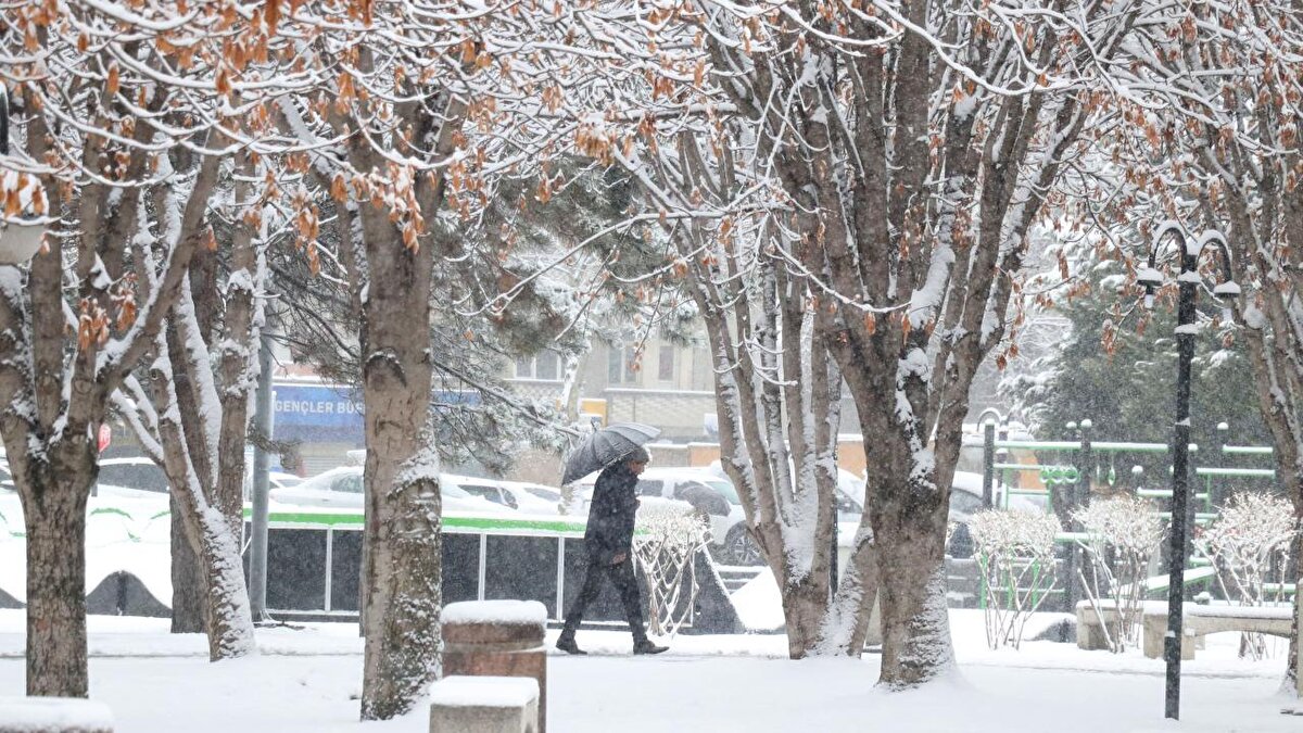 Kayseri: Karla karışık yağmur etkili olacak.