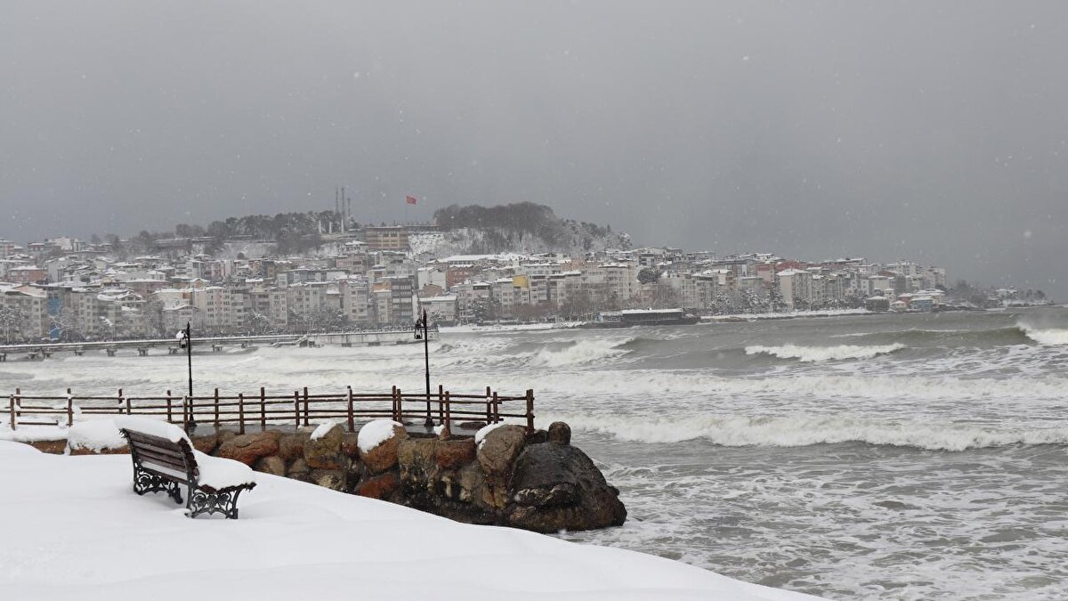 Ordu: Karla karışık yağmur etkili olacak.