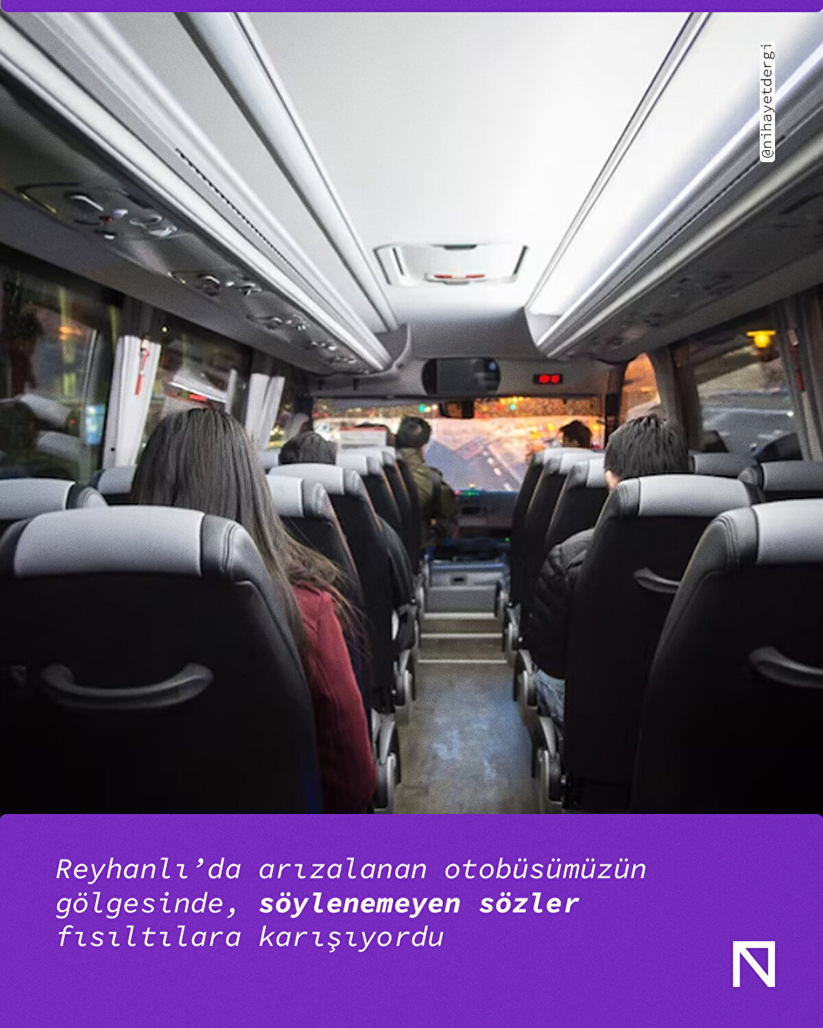 Reyhanlı’da arızalanan otobüsümüzün gölgesinde, söylenemeyen sözler fısıltılara karışıyordu