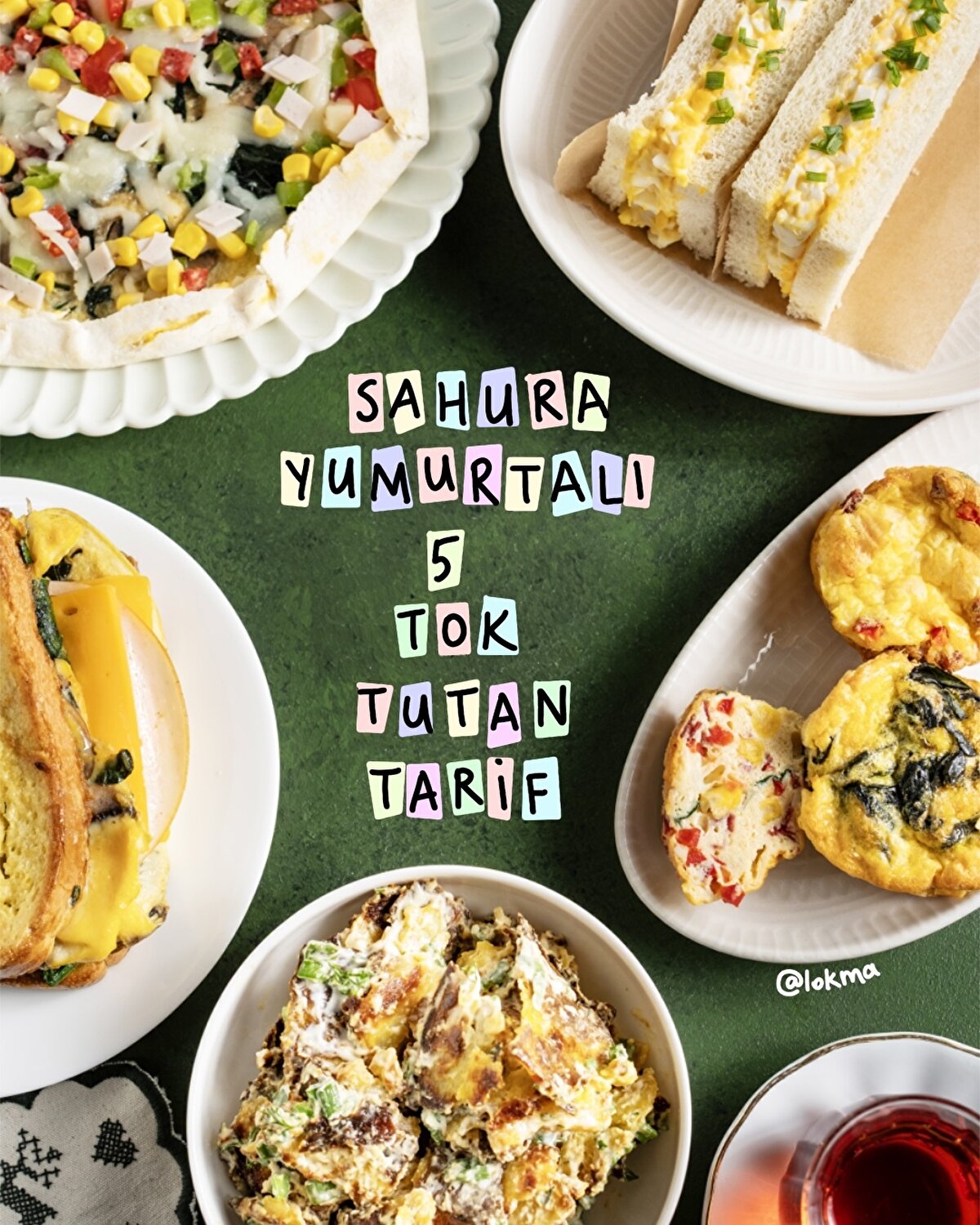 Sahura yumurtalı 5 tok tutan tarif