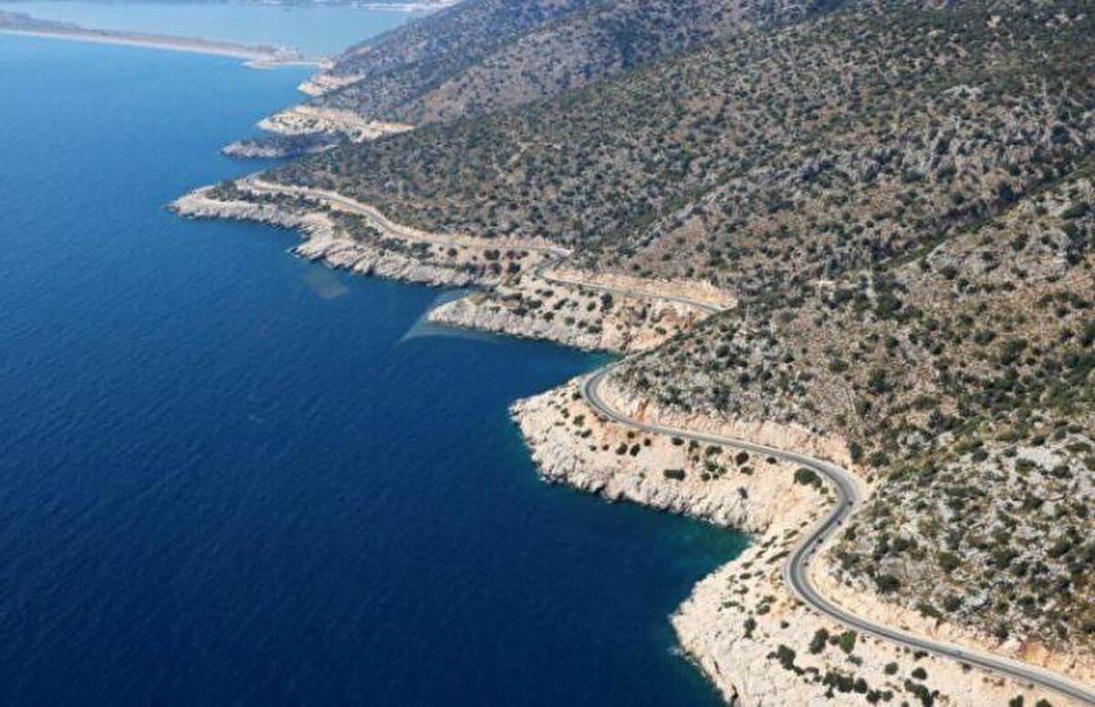 8) Finike - Kaş yolu