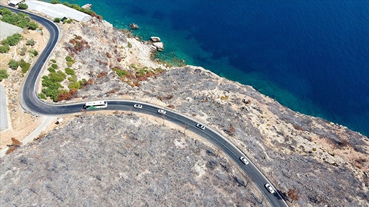 4) Antalya - Mersin yolu