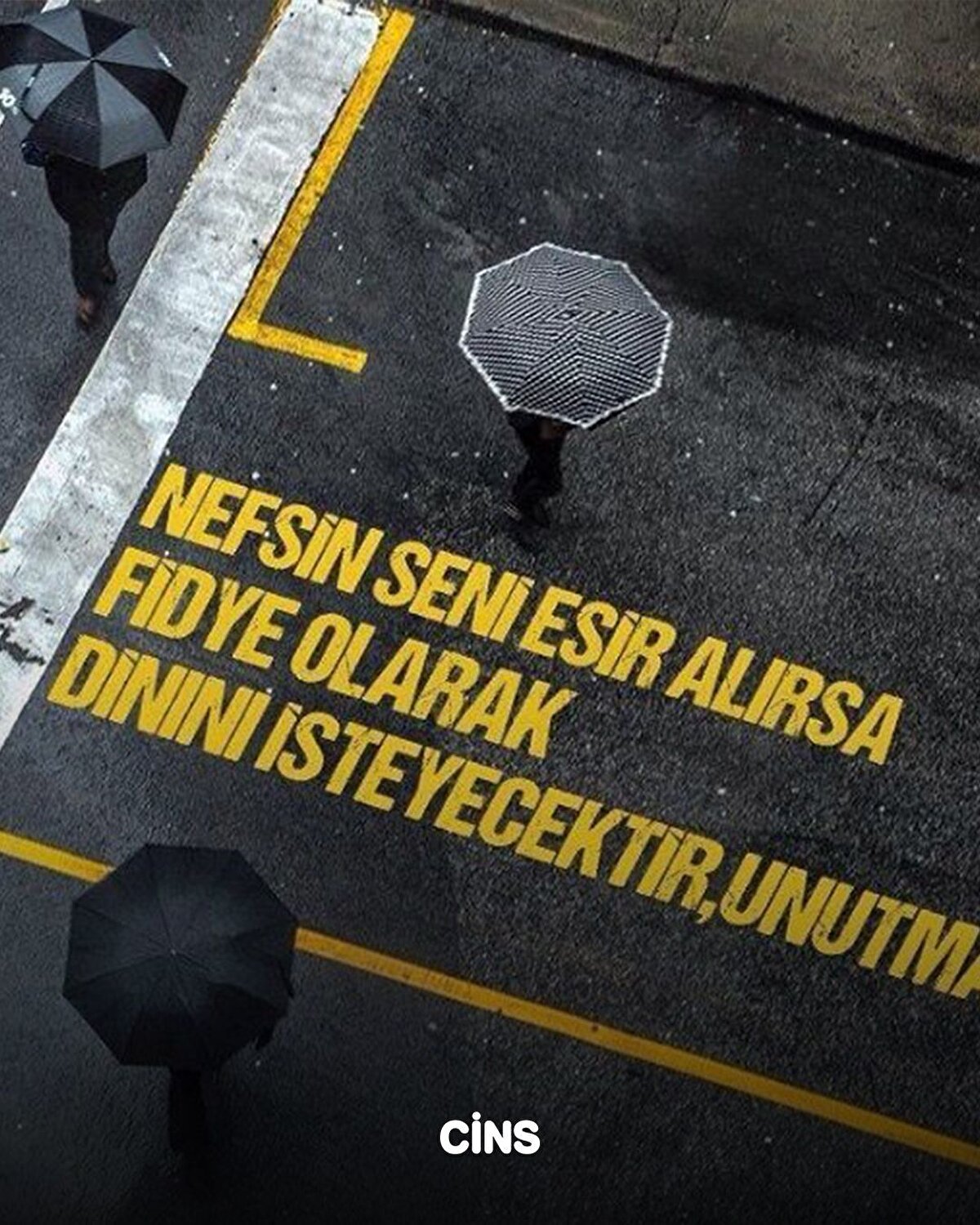 Nefsin seni esir alırsa fidye olarak dinini isteyecektir, unutma