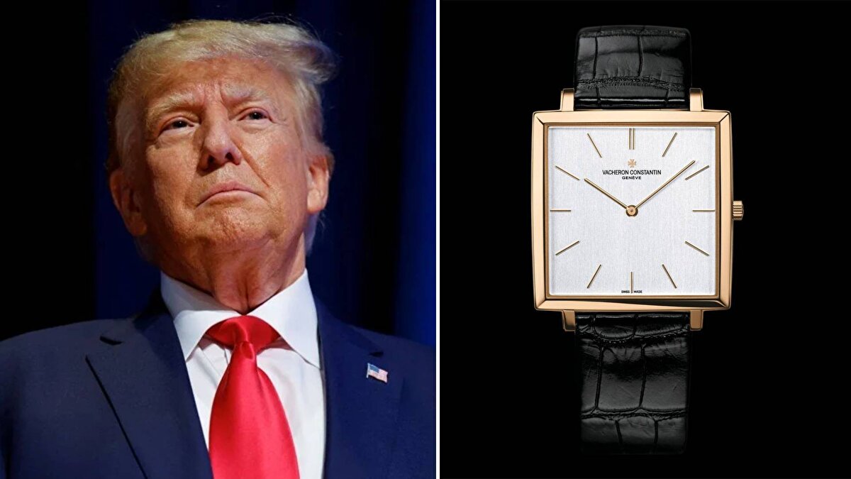 ABD - Donald Trump<br><br>Saat: Vacheron Constantin Historique Ultra-Fine 1968<br><br>Fiyat: 15.000$ (570.019 TL)