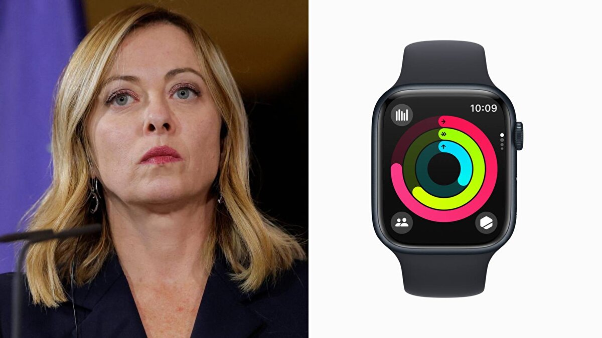 İtalya - Giorgia Meloni<br><br>Saat: Apple Watch<br><br>Fiyat: 249$ (9.462 TL)