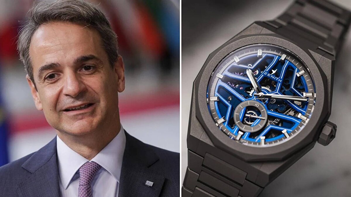 Yunanistan - Kiryakos Miçotakis<br><br>Saat: Zenith Defy Classic Skeleton "Night Surfer"<br><br>Fiyat: 9.000$ (342.011 TL)