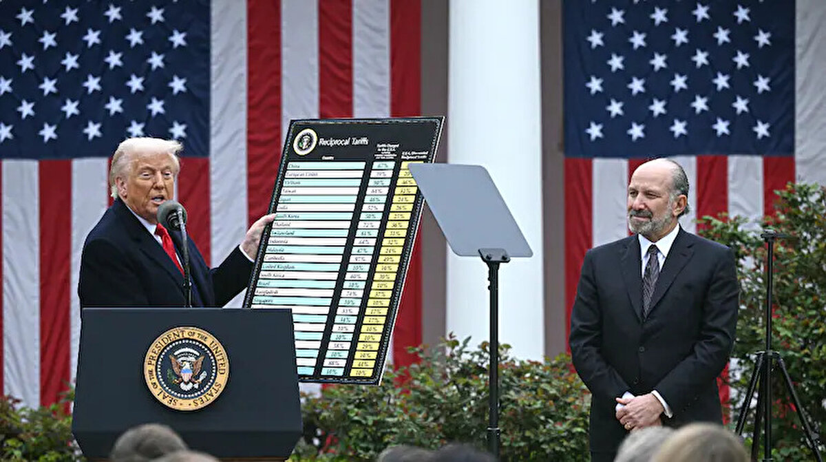 İşte karşılıklı gümrük tarifelerine göre ABD'nin uygulayacağı tarife oranları...