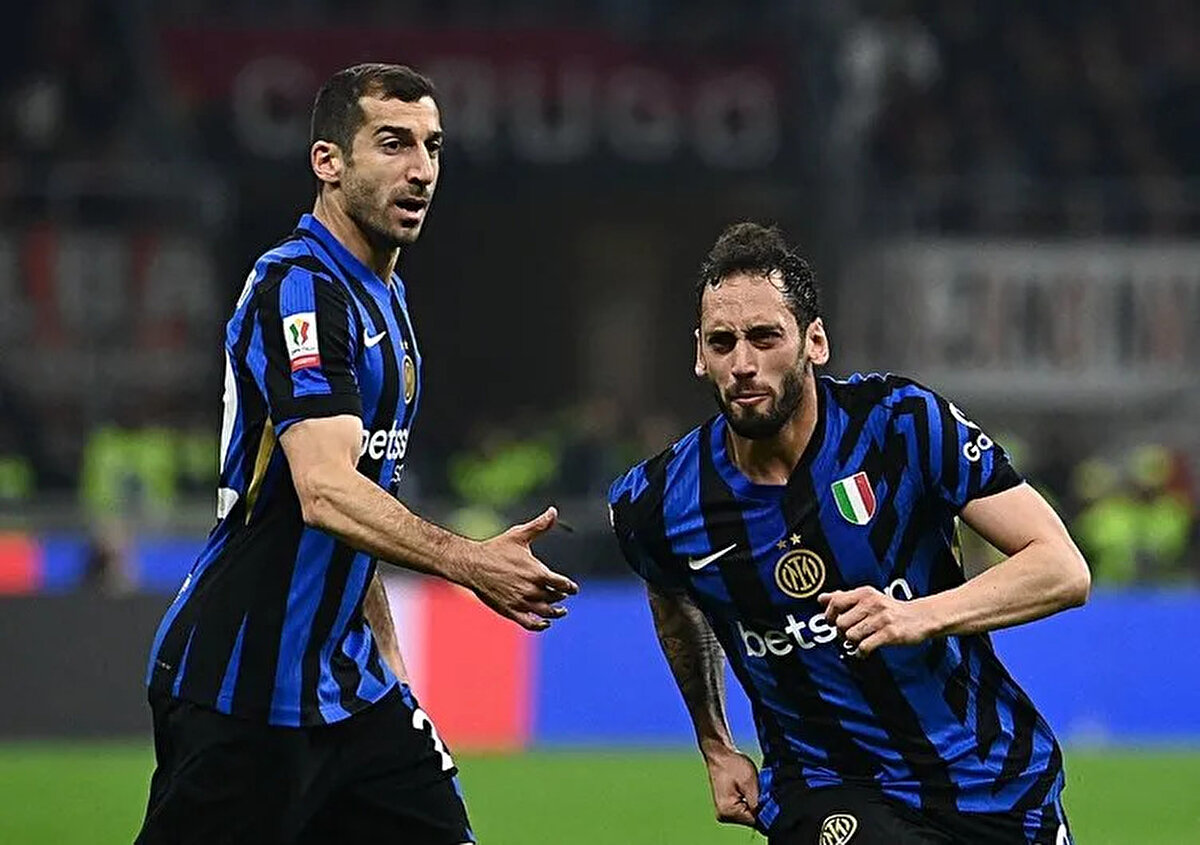 HAKAN ÇALHANOĞLU'NDAN HARİKA GOL<br><br>Inter, 67. dakikada milli takım kaptanı Hakan Çalhanoğlu'nun ceza sahası dışından attığı harika golle skoru eşitledi ve maç 1-1 sona erdi. Rövanş maçı, 23 Nisan'da oynanacak.