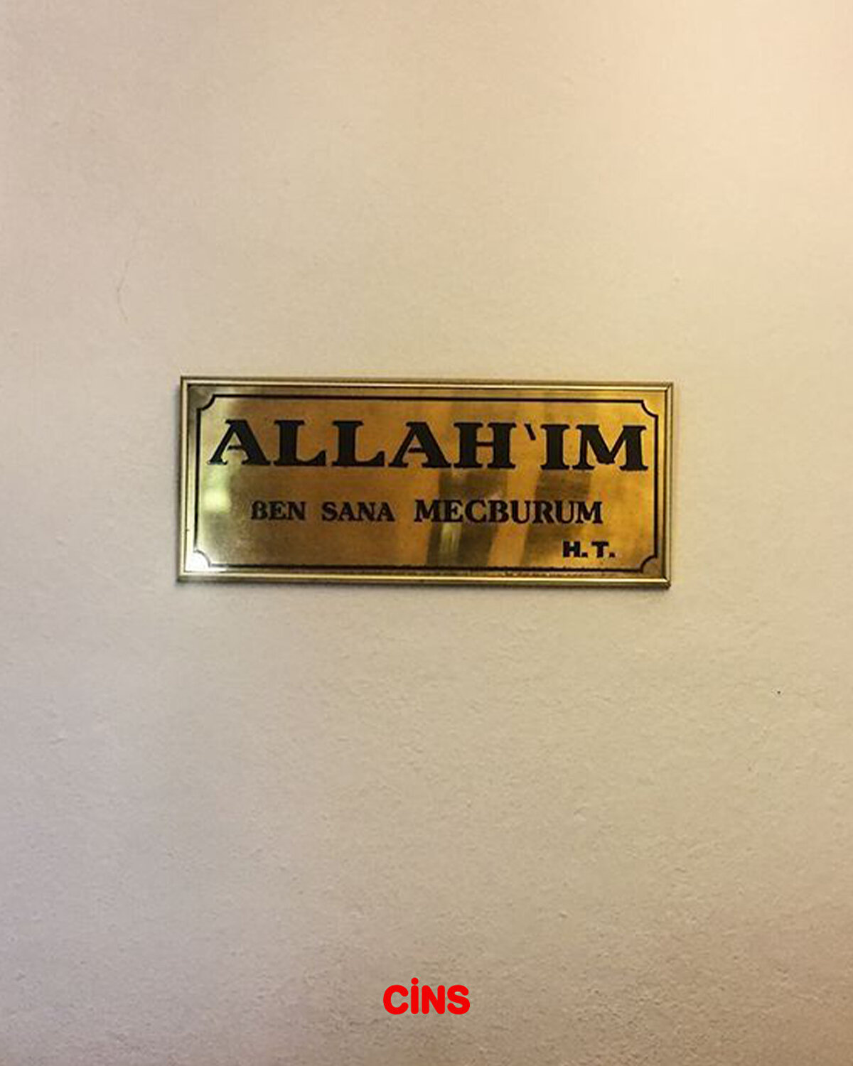Allah'ım ben sana mecburum