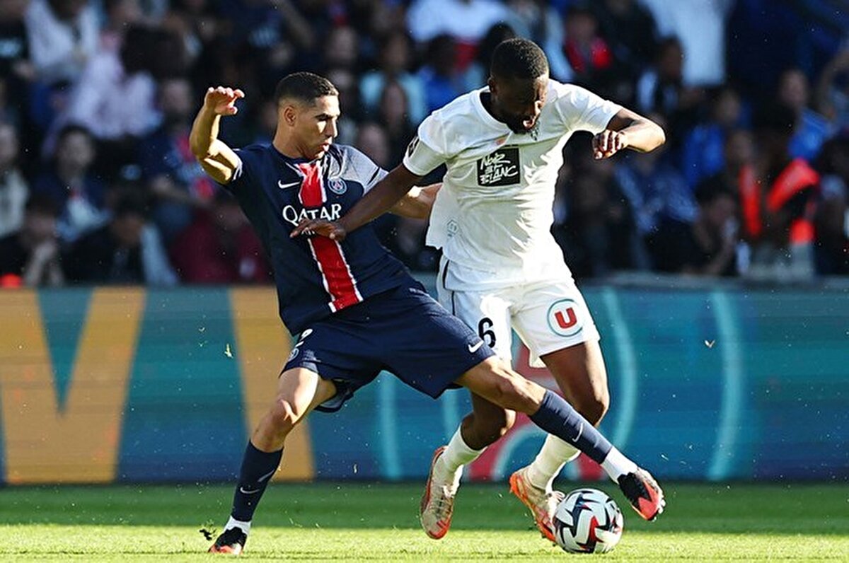 <br>Parc de Prince'te oynanan maçın ilk yarısı golsüz sona erdi.