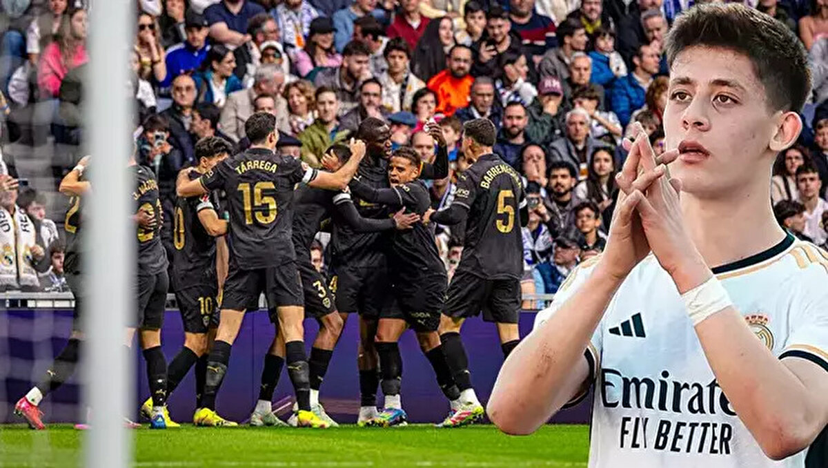 İspanyol devi Real Madrid, Santiago Bernabeu'da büyük bir şok yaşadı. Carlo Ancelotti'nin öğrencileri, LaLiga'nın 30. hafta mücadelesinde Valencia'ya 2-1 mağlup oldu.