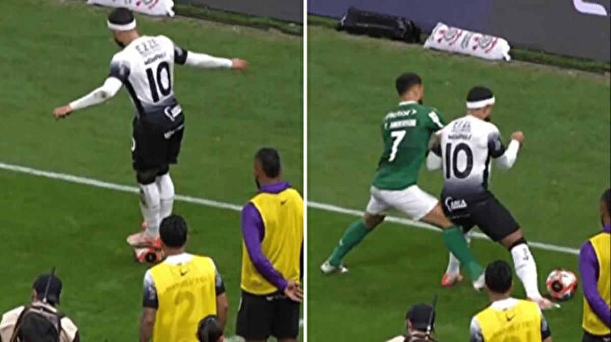 Palmeiras ile oynanan maçta topun üzerine çıkarak bir süre bekleyen Depay, rakip futbolcuların tepkisiyle karşılaşmış ve tartışma yaşamıştı.<br>