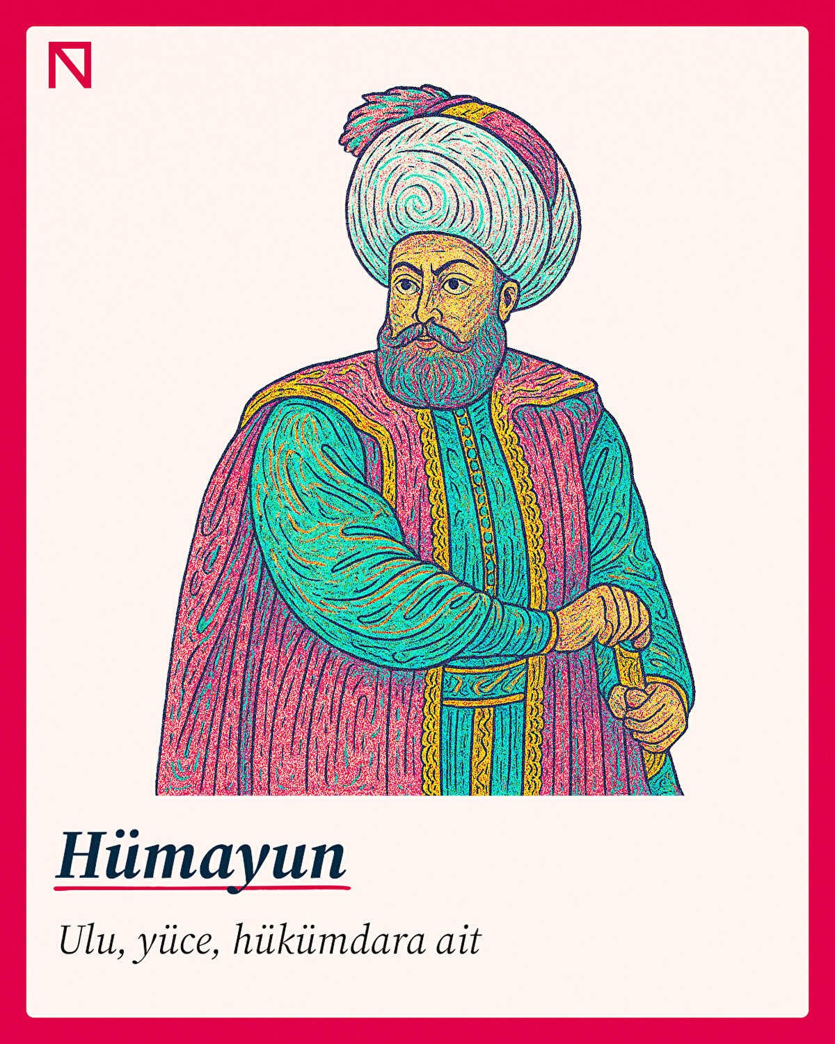 Ulu, y&#252;ce, h&#252;k&#252;mdara ait