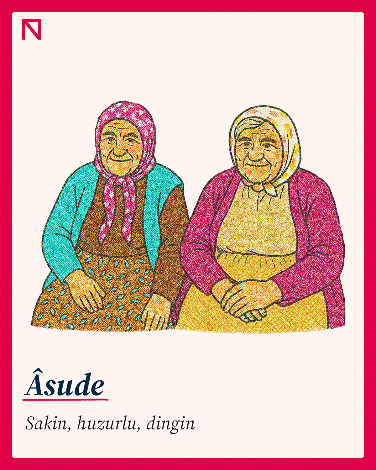 Sakin, huzurlu, dingin