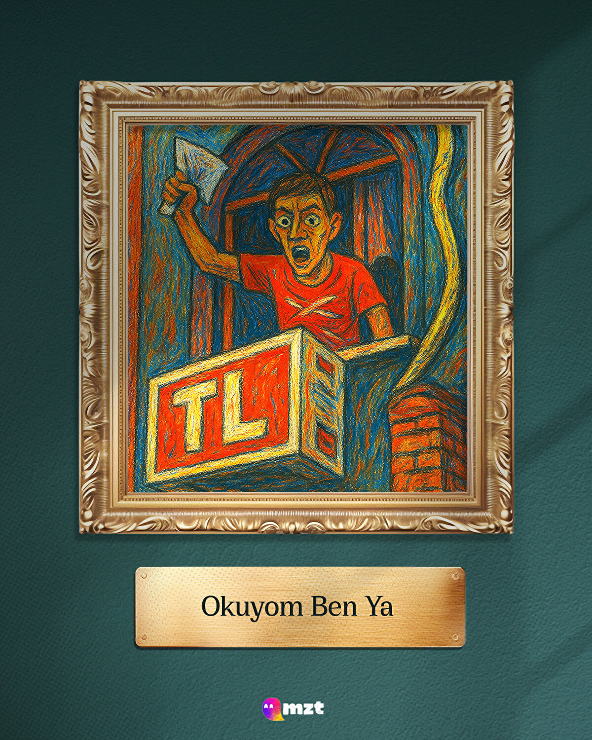 Okuyom ben ya