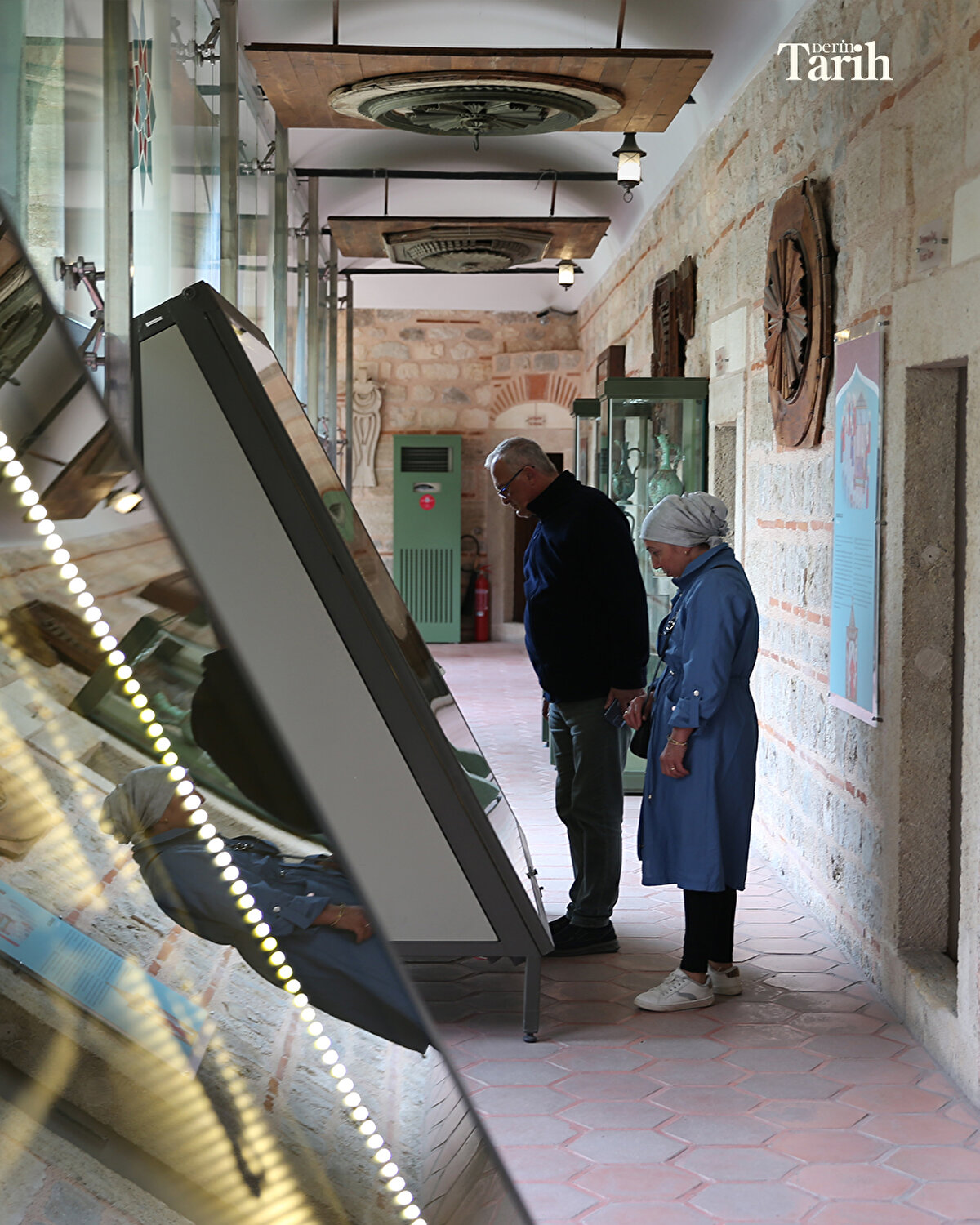 Edirne Müzesi Müdürlüğünün ateşli ve ateşsiz silahlar koleksiyonunda bulunan farklı dönemlere ait sapan taşları, el baltaları, ok uçları, teberler, kılıçlar, tabanca ve silahlardan oluşan sergi, ziyaretçileri zamanda yolculuğa çıkarıyor.