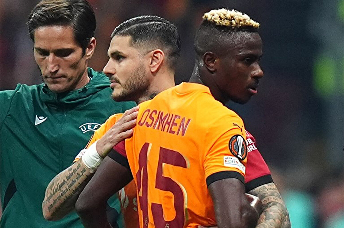 Sezon başında Napoli'den Victor Osimhen'i kiralık olarak renklerine bağlayan Galatasaray, Nijeryalı golcünün bonservisini alabilmek için tüm şartları zorluyor.<br>