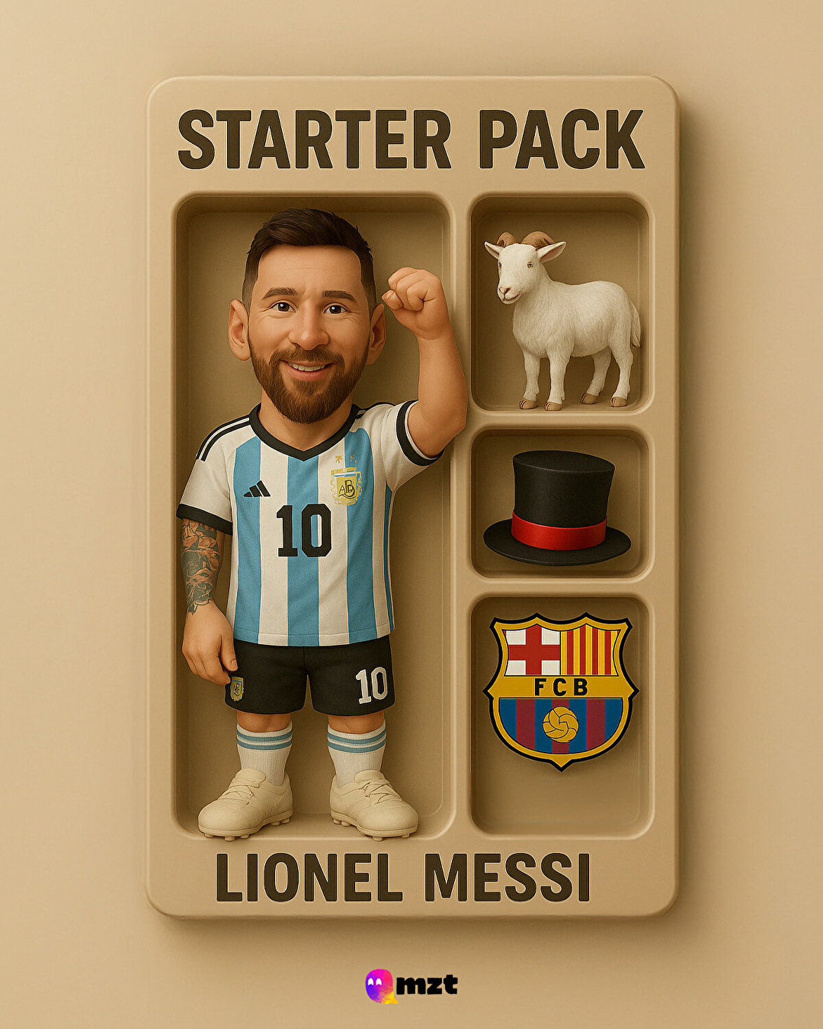 Futbol oyuncularının starter pack'leri