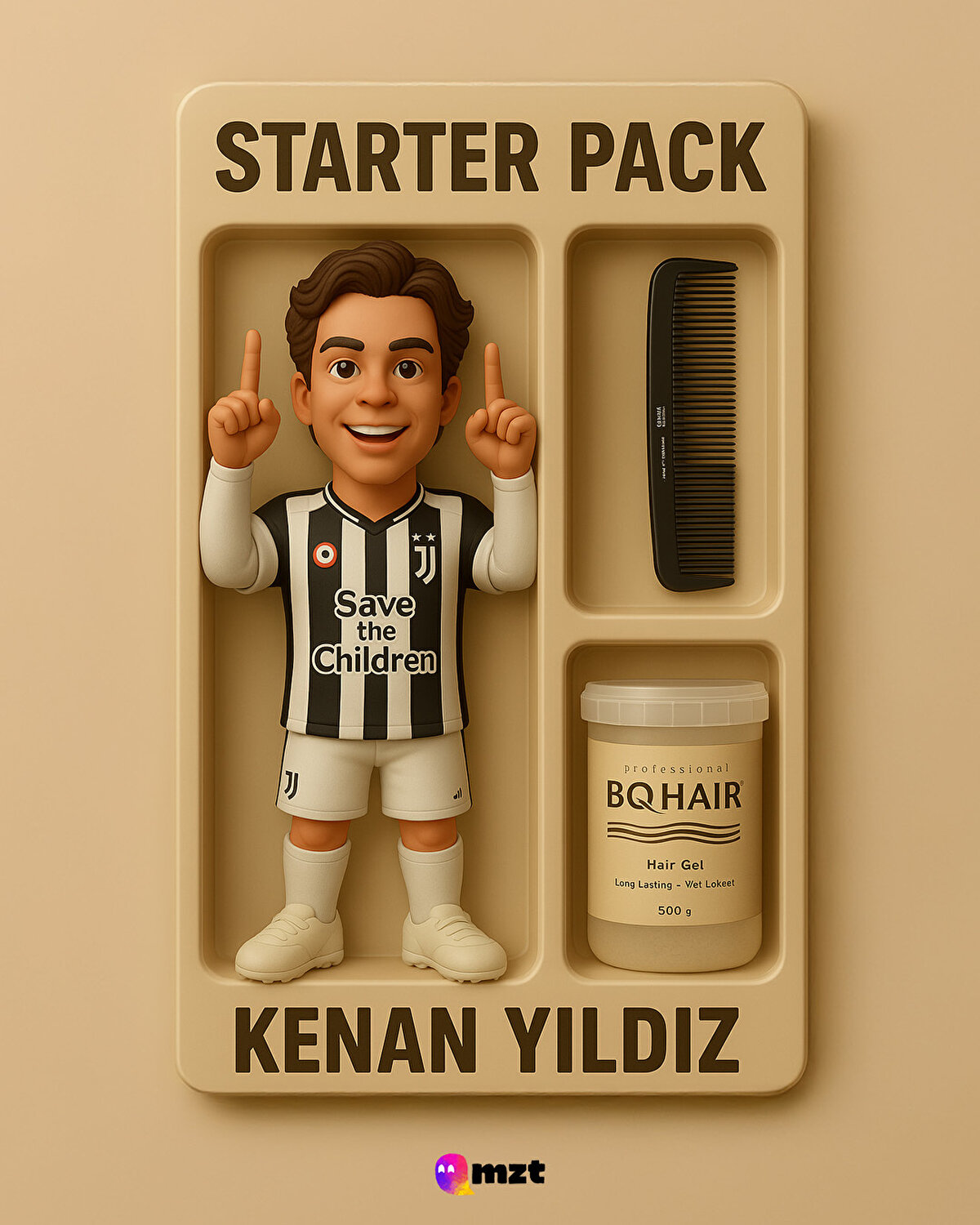 Futbol oyuncularının starter pack'leri