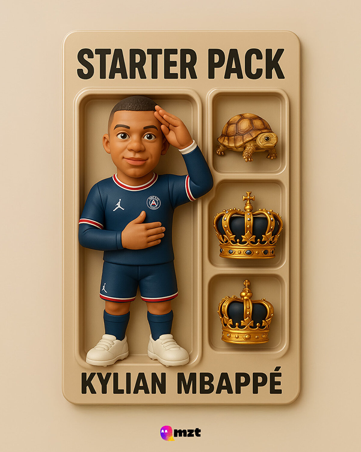 Futbol oyuncularının starter pack'leri