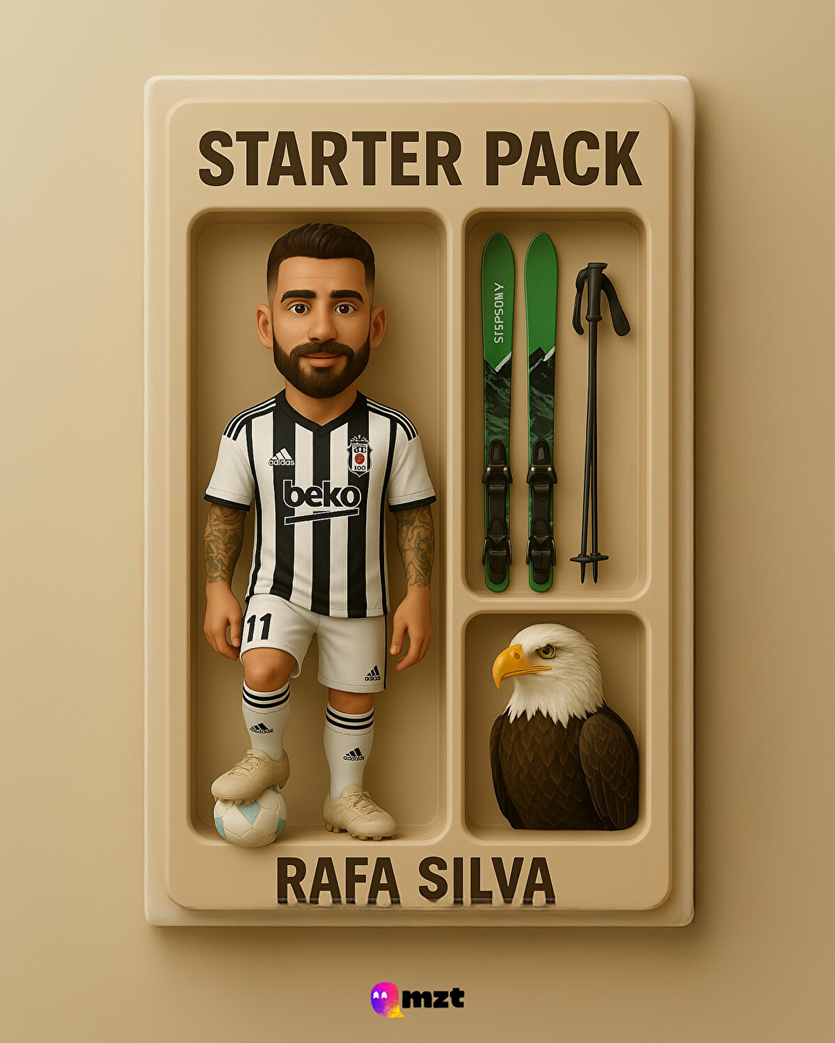 Futbol oyuncularının starter pack'leri