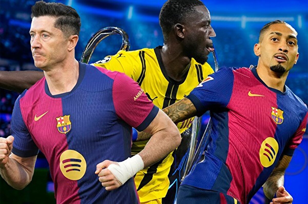 Ligde yarı final maçları öncesinde gol krallığı yarışında olan 3 futbolcu şunlar:<br><br><br>Serhou Guirassy (Borussia Dortmund) - 13<br>Raphinha (Barcelona) - 12<br>Robert Lewandowski (Barcelona) / Harry Kane (Bayern Münih) - 11<br>