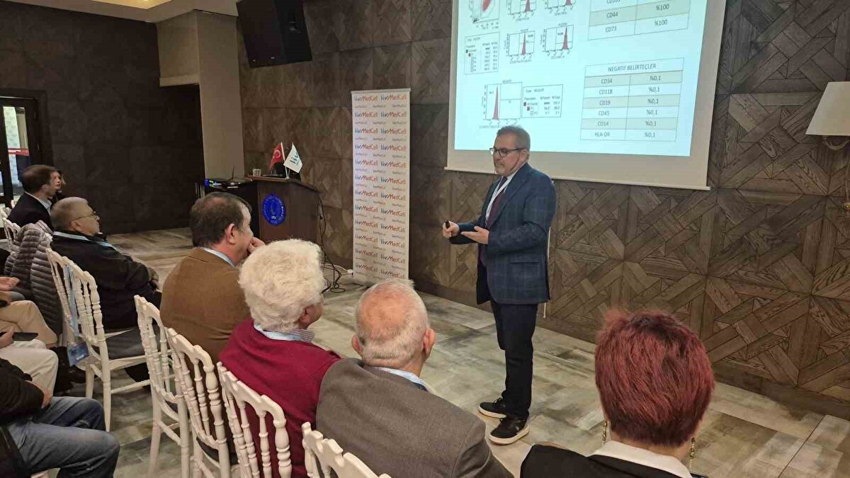 Liv Hospital Rejeneratif Tıp Kök Hücre Üretim Merkezi Direktörü ve İstinye Üniversitesi Tıp Fakültesi Öğretim Üyesi Prof. Dr. Erdal Karaöz, Samsun’da düzenlenen bilgilendirme toplantısında Orta Karadeniz bölgesindeki hekimlere kök hücre tabanlı hücresel tedaviler ve gen tedavileri konusundaki son gelişmeleri aktardı.