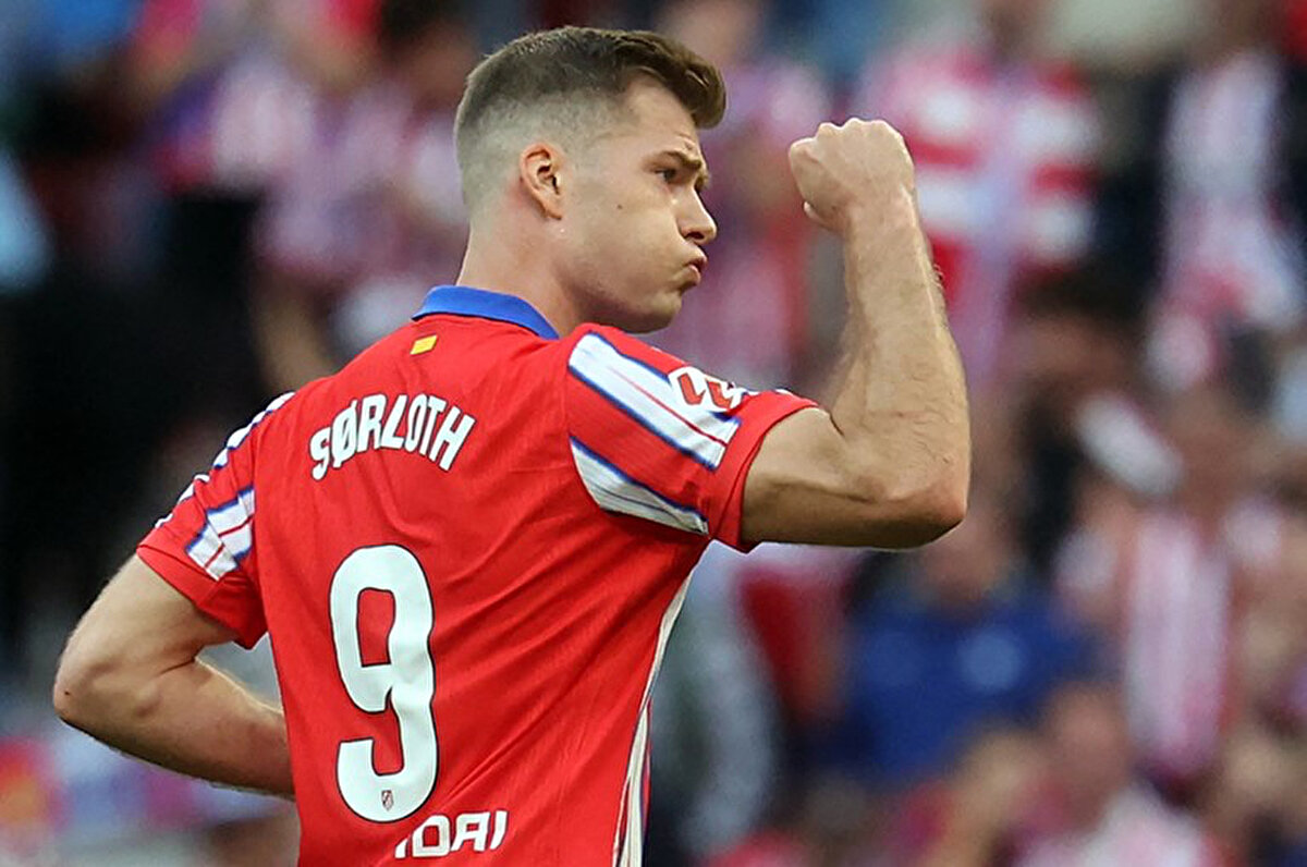 Alexander Sörloth, bu sezon çıktığı 43 maçta Atletico Madrid'e 16 gol, 2 asistlik skor katkısı sağladı.<br>