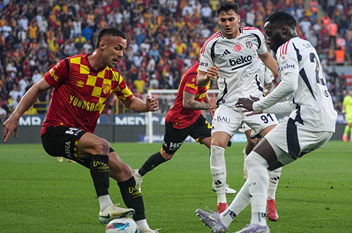 Trendyol Süper Lig'in 32. haftasında Beşiktaş, öne geçtiği maçta deplasmanda Göztepe ile 1-1 berabere kaldı.<br>