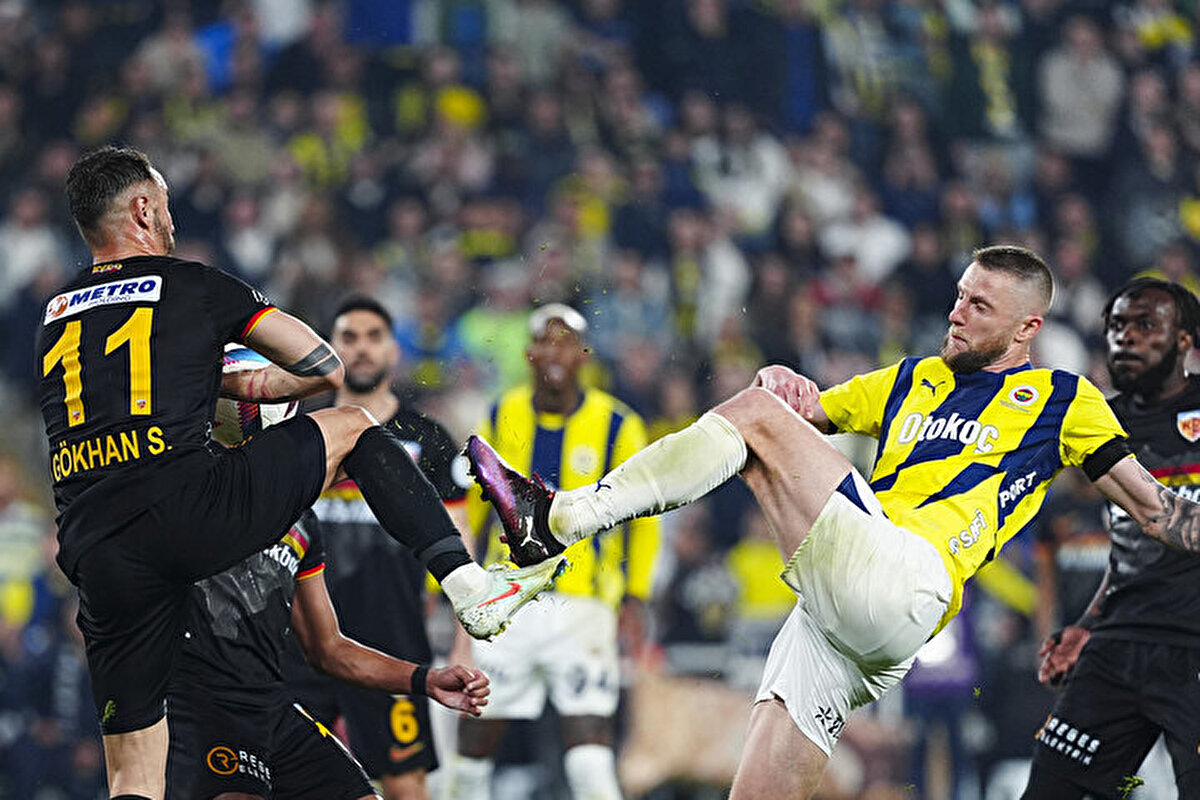 Süper Lig'in 32. haftasında Fenerbahçe sahasında Kayserispor'u konuk etti.