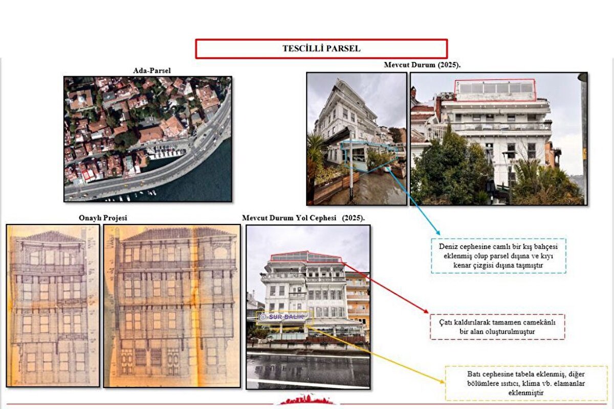 Kurul kararlarının uygulanması için yasal olarak sorumlu olan belediye, yapılan tüm uyarılara rağmen harekete geçmedi. İlgili Koruma Bölge Kurulu Müdürlüğü tarafından defalarca yazılı bildirimde bulunulmasına karşın, belediye sadece bir taşınmazda işlem yaptı. Geriye kalan izinsiz uygulamaların kaldırılması yönünde hiçbir somut adım atılmadı.