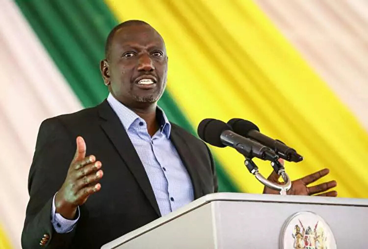 8. William Ruto<br><br> <br><br>Kenya Devlet Başkanı<br><br> <br><br>400 Milyon $