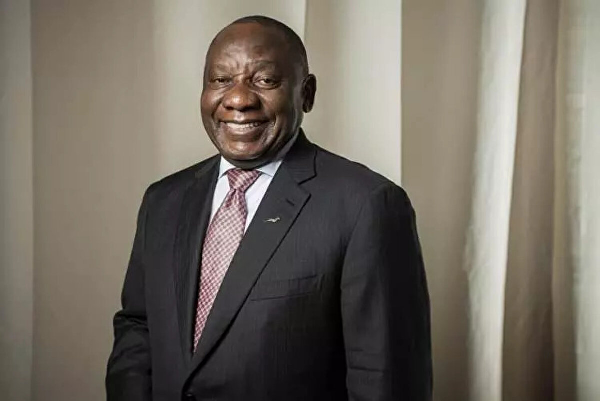 7. Cyril Ramaphosa<br><br> <br><br>Güney Afrika Devlet Başkanı<br><br> <br><br> 450 Milyon $